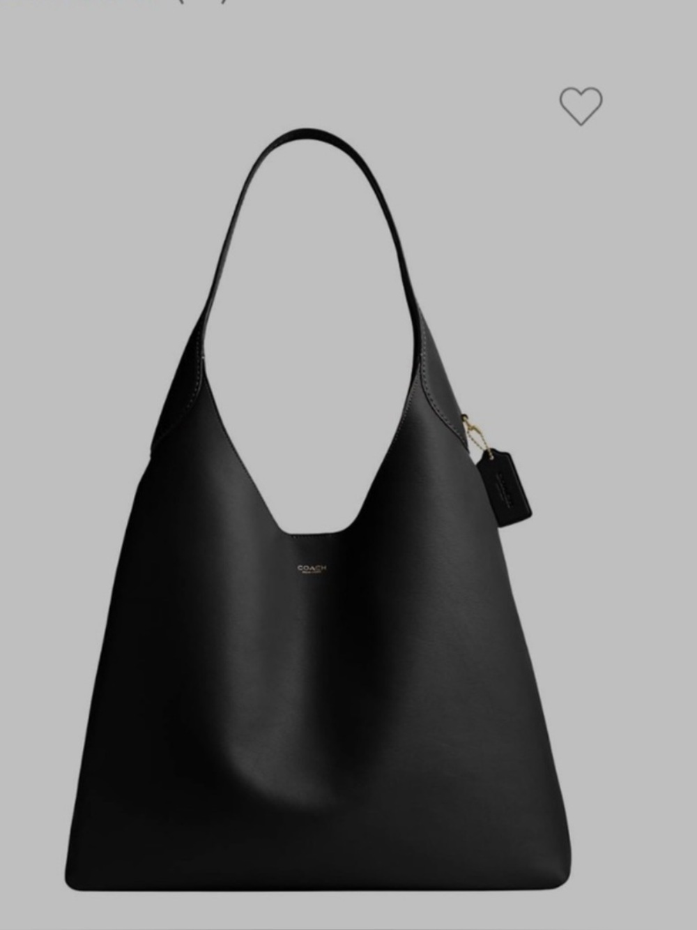 Coach Brooklyn 39 Black Leather bag